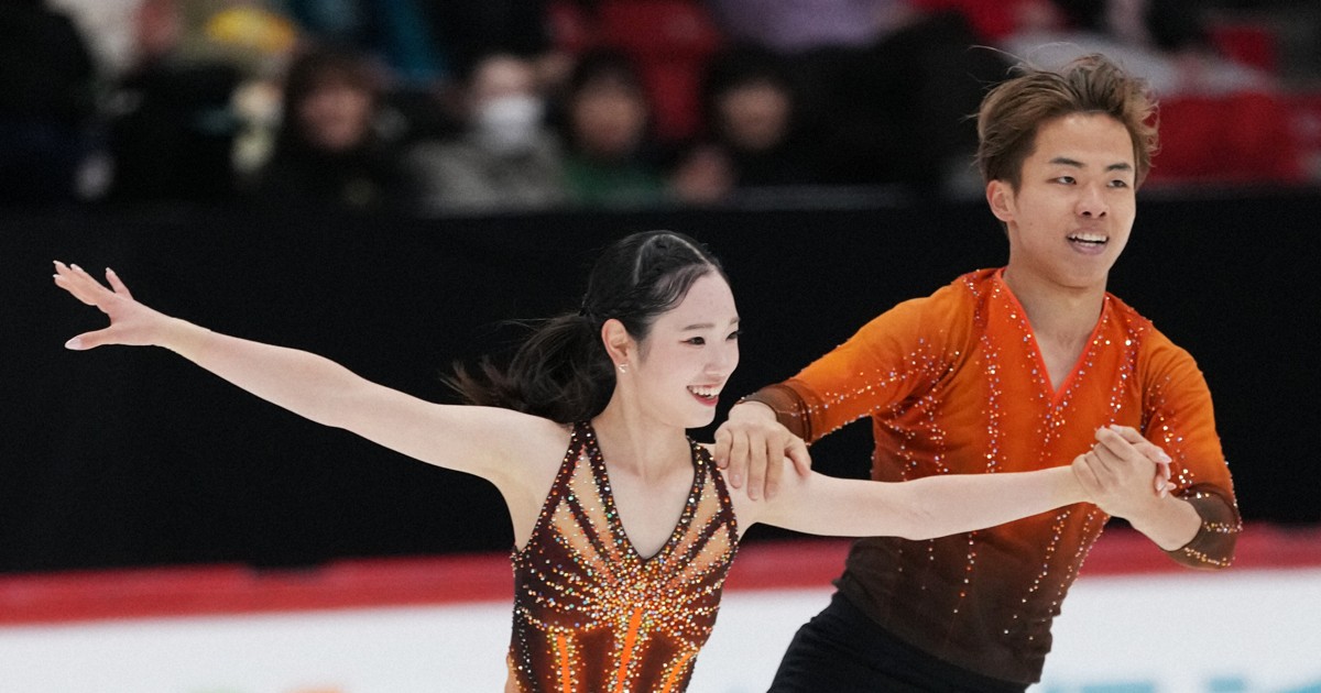 ペアSP「ゆなすみ」は5位発進 フィギュアGP・フィンランド | 毎日新聞