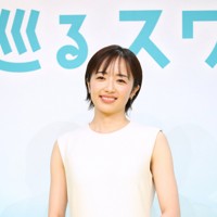 2027年度前期連続テレビ小説「巡るスワン」の制作・主演発表記者会見でフォトセッションに臨む主演の森田望智さん＝東京都渋谷区のNHK放送センターで2025年11月21日午前11時31分、後藤由耶撮影