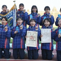 【南関東】橘　5年ぶり2回目＝埼玉県熊谷市の熊谷スポーツ文化公園陸上競技場で2025年11月22日、橋本政明撮影