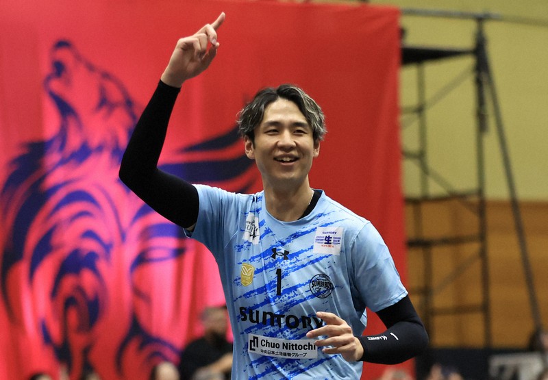 SVリーグ男子第5節 サントリーサンバーズ大阪がヴォレアス北海道に勝利