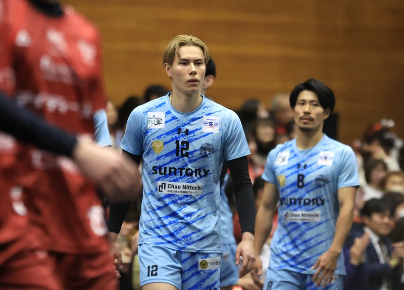 SVリーグ男子第5節 サントリーサンバーズ大阪がヴォレアス北海道に勝利