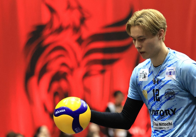 SVリーグ男子第5節 サントリーサンバーズ大阪がヴォレアス北海道に勝利