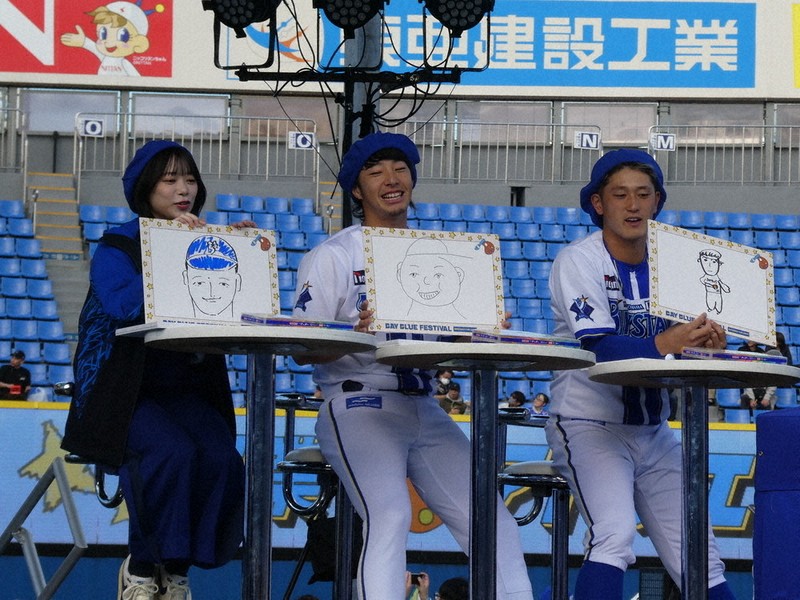 プロ野球 DeNAフェス 選手の独特な絵、ファン沸かせる ／神奈川 | 毎日新聞