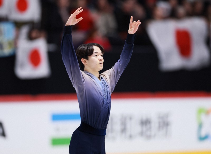 リンクサイド：優勝の鍵山優真「このフリーでも想定外が…」 GP