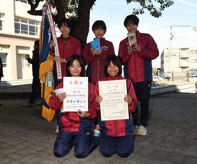 【東海】常葉大菊川　5年ぶり9回目＝三重県松阪市久保町で2025年11月23日午後0時43分、大竹禎之撮影