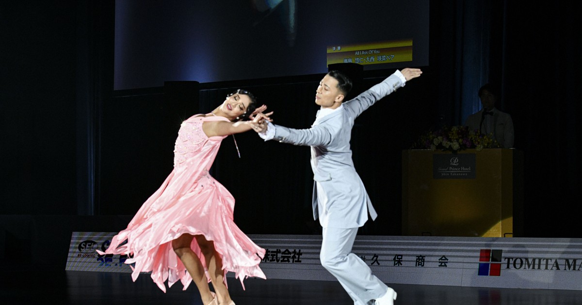 ショーダンス日本一決定戦「バルカーカップ」 広島・大西ペアが優勝