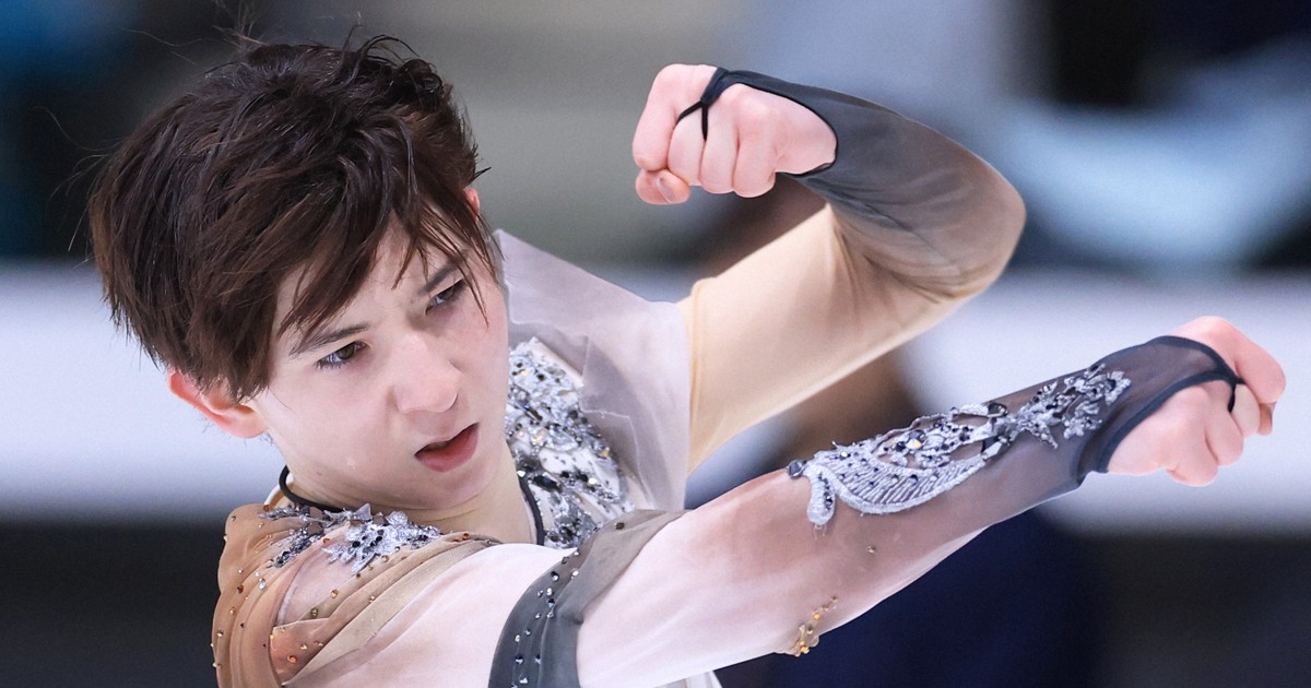 中田璃士が2連覇　フィギュア・全日本ジュニア男子