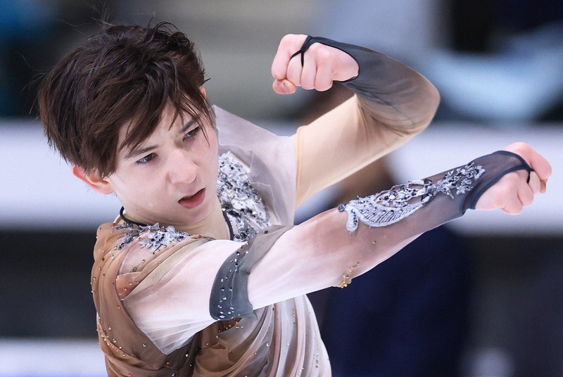中田璃士が2連覇 フィギュア・全日本ジュニア男子 | 毎日新聞