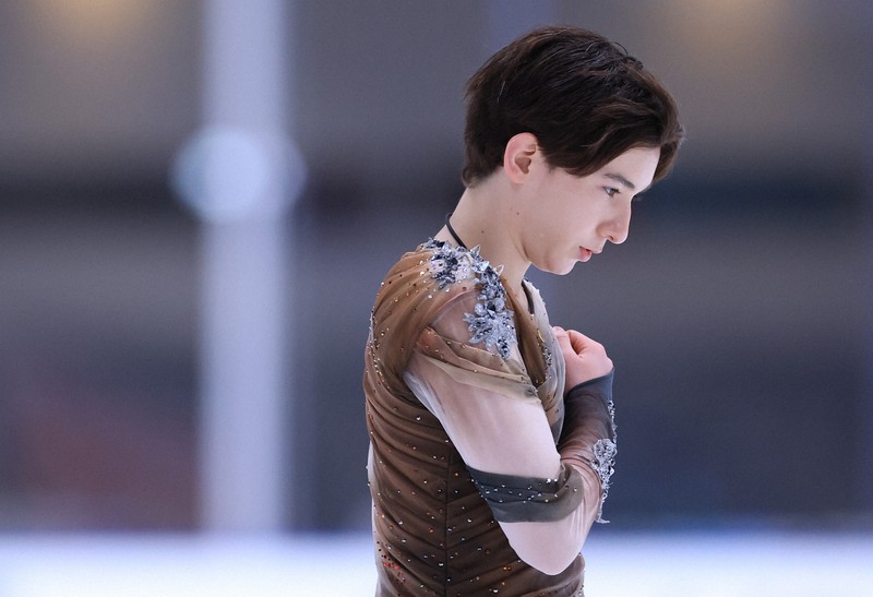 リンクサイド：2連覇の中田璃士 演技後「倒れるか迷ったけど…」 全日本