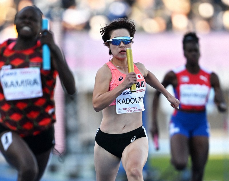 デフリンピック：現役復帰のベテランにつなぐ、12年ぶりのバトン デフ