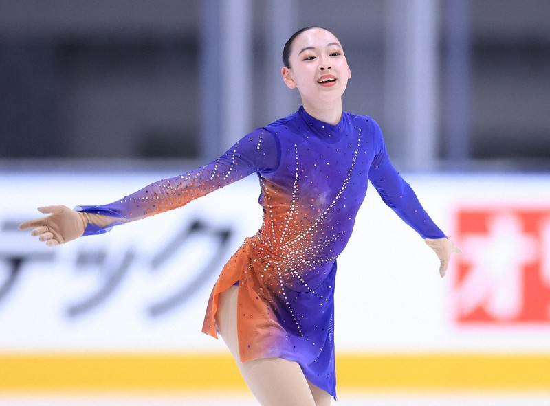 早い者勝ち‼︎フィギュアスケート女子★総額5万円以上♪ フィギュアスケート全日本ジュニア女子 島田が史上最多の5連覇 [写真
