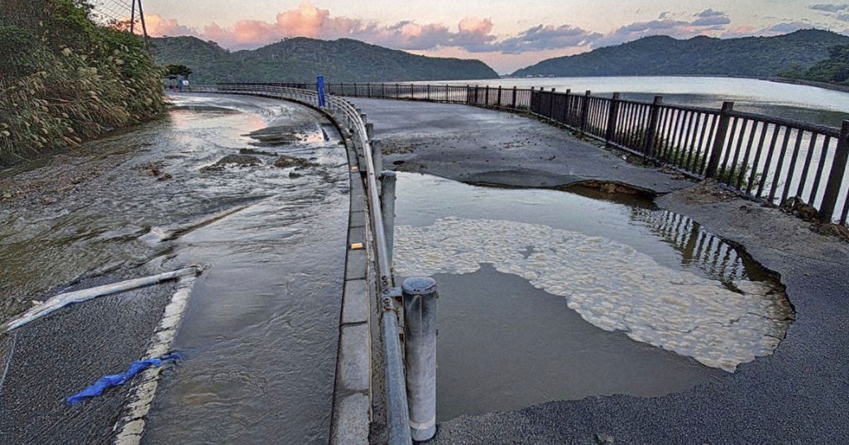 Massive water leak in northern Okinawa cuts supply to 17 municipalities