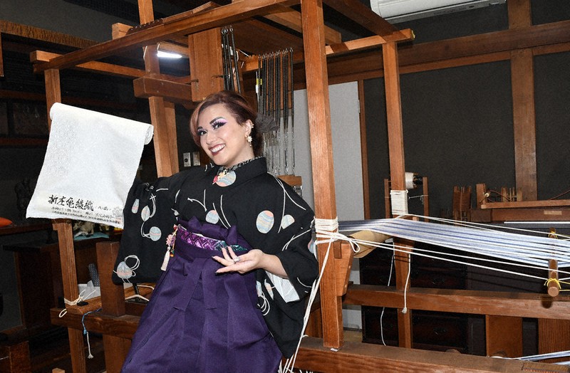 新庄亀綾織」職人目指し修業 伝統と情熱、織りなす夢 地域おこし協力隊