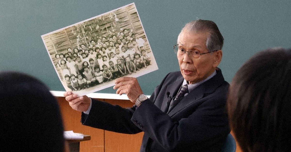 戦後80年：平和に歌える世界守って 綾部市遺族会・森田さん、八田中