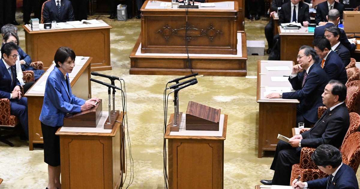 高市首相、立憲・野田氏に「ぜひ定数削減やりましょう」　党首討論