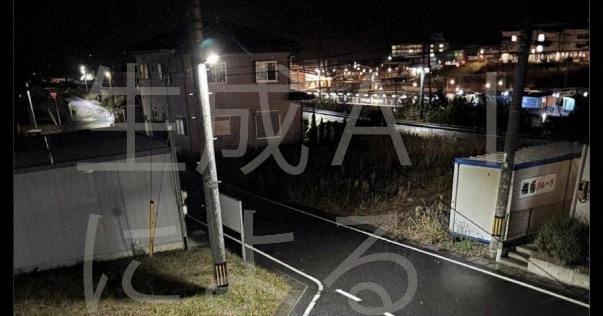 ＜1分で解説＞町投稿のクマ出没画像　生成AIのフェイクと判明