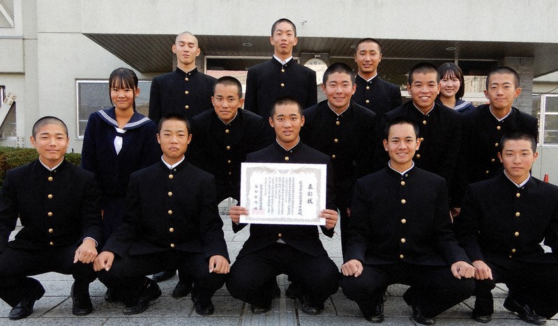 センバツ21世紀枠 県推薦校 三次に表彰状 ／広島 | 毎日新聞