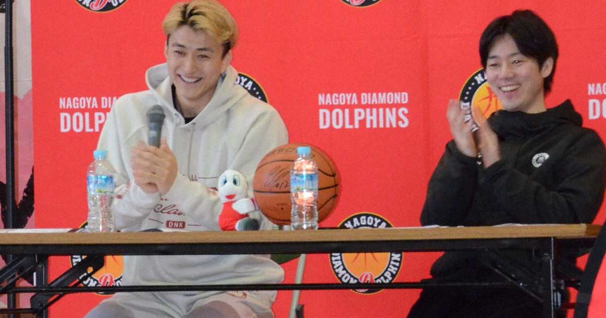 負けず嫌いになって」 B1名古屋の加藤嵩都選手が小学校で講演 | 毎日新聞