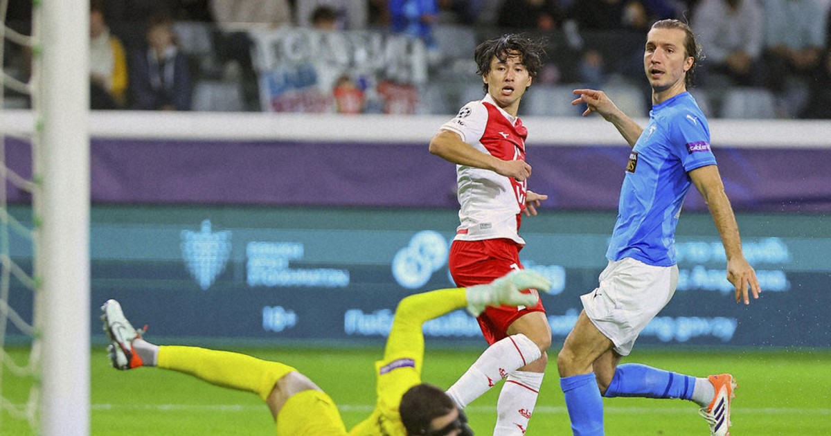 サッカー：サッカー 欧州CL モナコ・南野、通算6得点 日本選手最多