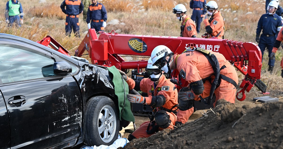 東京消防庁が1.8万人参加の震災訓練　首都直下地震を想定
