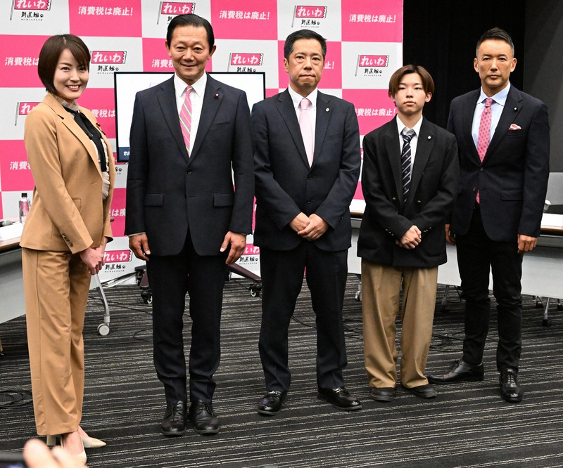 れいわ新選組の代表選 山本太郎氏ら5人が立候補 8日夜に発表 | 毎日新聞