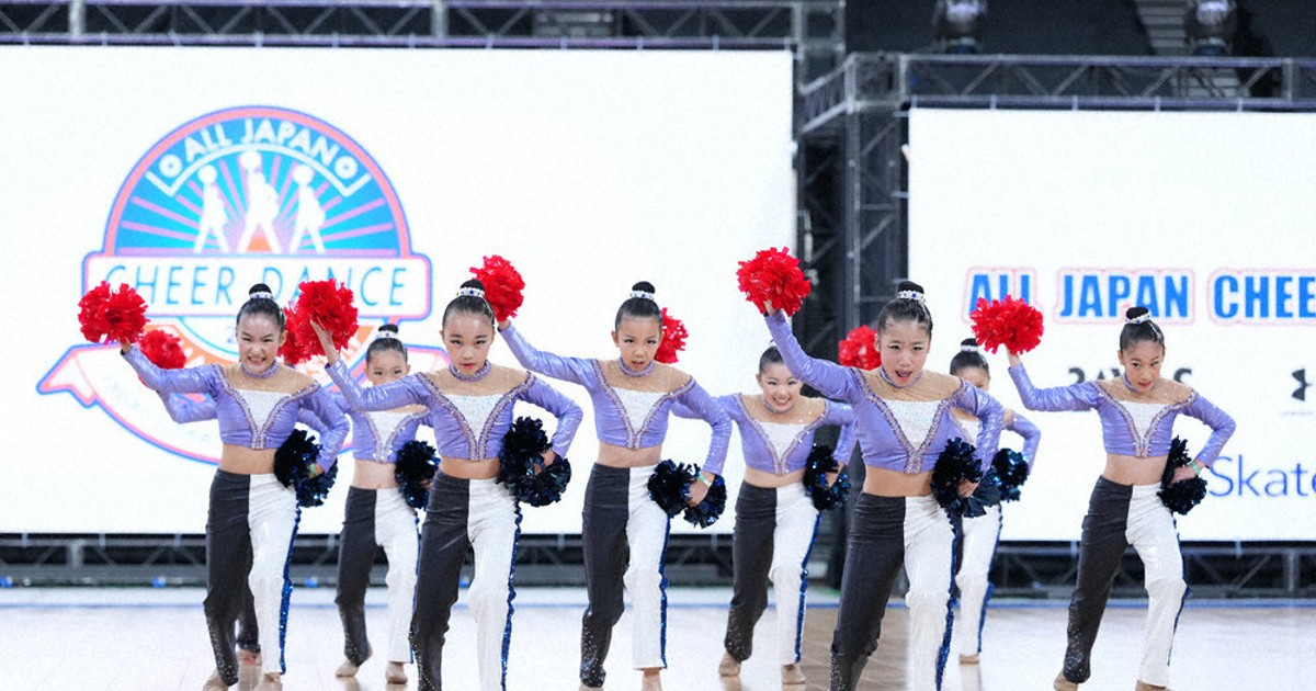 全日本チアダンス選手権 367チーム華やかに 日野の「SUNNY CLOVERS