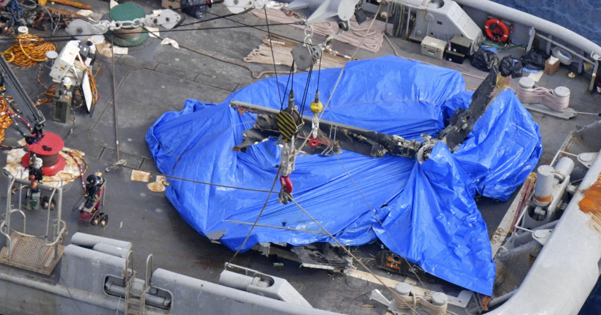 Mother of US Osprey crew member still misses son 2 yrs after Japan crash