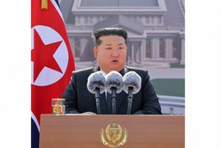 金正恩朝鮮労働党総書記＝平壌で2025年10月23日、朝鮮中央通信・朝鮮通信
