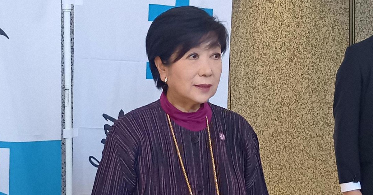 小池知事「パイ切り分けはデフレ政策と同じ」　地方税偏在是正策巡り