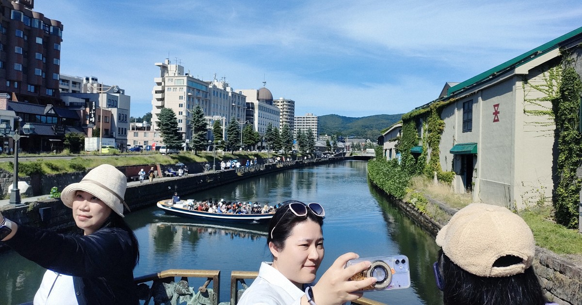 小樽の観光客数、8年ぶりに400万人突破　25年度上半期