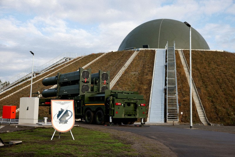 ⊞ドイツ軍＊拡張型３連略綬（実物） ドイツがイスラエル製ミサイル迎撃システム運用開始 防空体制を強化