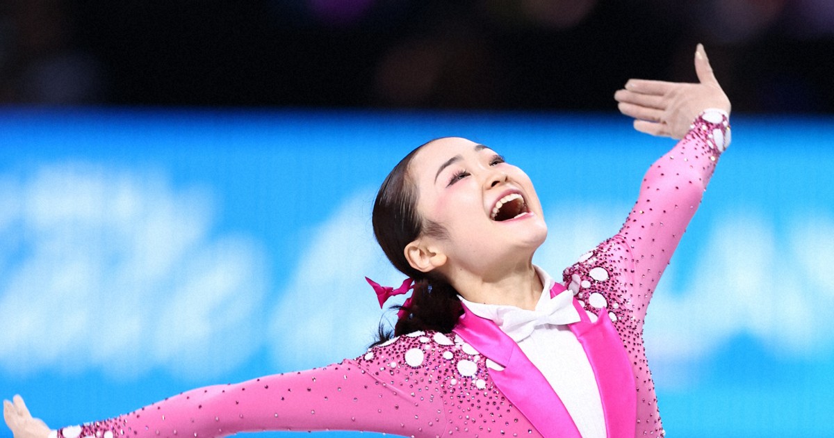 ジュニアフィギュアスケートファイナル 女子SPで島田麻央が首位発進
