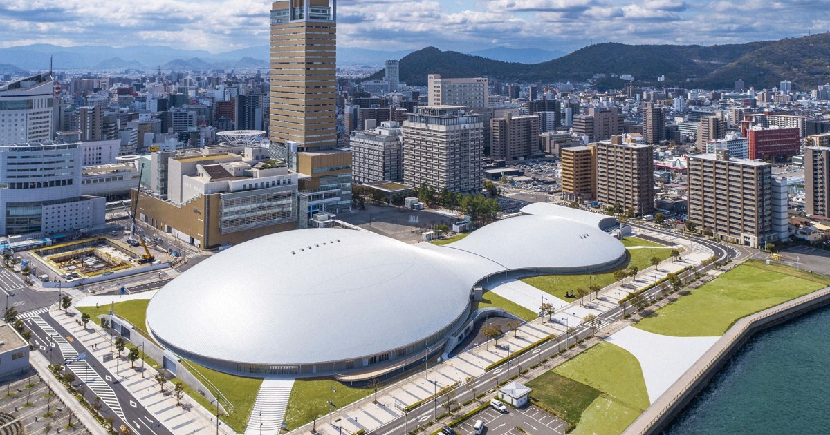 Japan sports arena wins global award, named 'world's most beautiful'