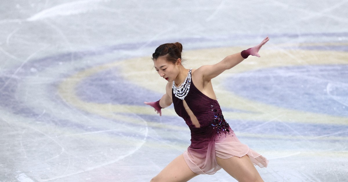 巻き返し期す坂本、ジャンプ入念に　フィギュア女子フリー公式練習