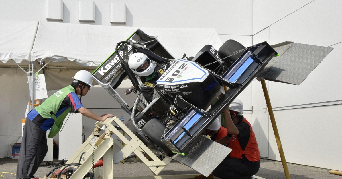 Student formula car design competition helps shape future engineers in Japan