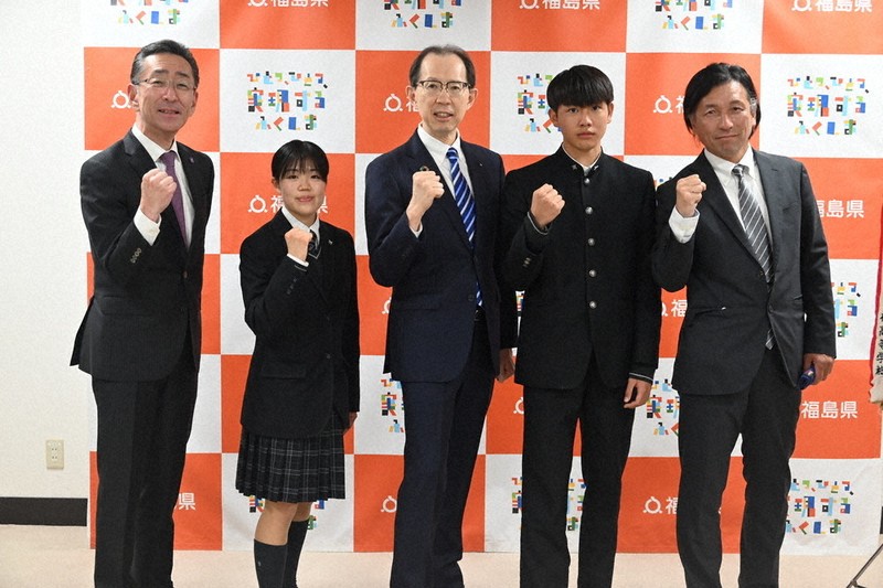 日本将校 片山敬吉大佐 認識票 日本軍 第139師団 満州 歩兵第381連隊 全国高校駅伝：学法石川・男女 知事表敬 都大路での活躍誓う ／福島