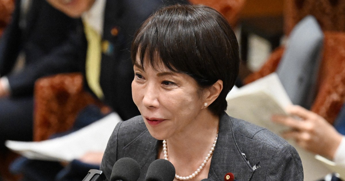 サナ活は結構プレッシャーにも…」 高市首相、予算委で感想 | 毎日新聞