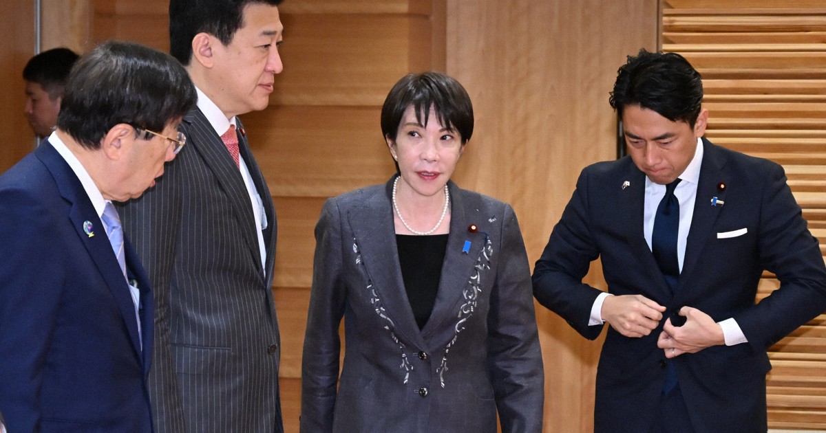 青森震度6強、高市首相「命守る行動を」　真偽不明情報に注意喚起