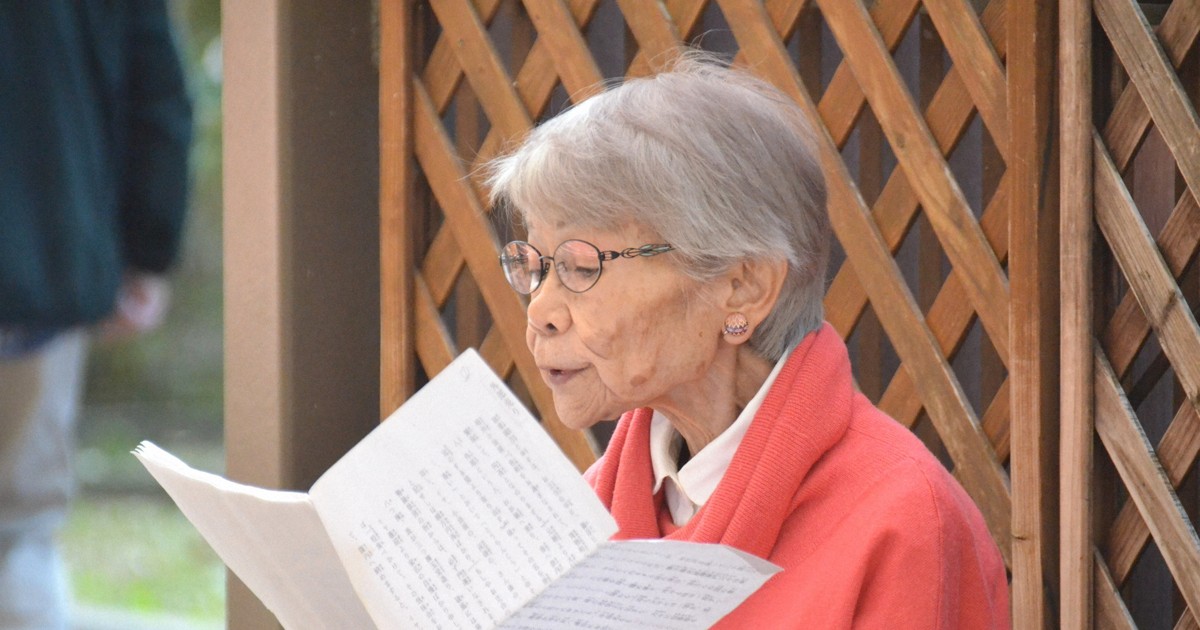 真実伝え続ける「使命」　沖縄戦の一人芝居続ける京都の79歳