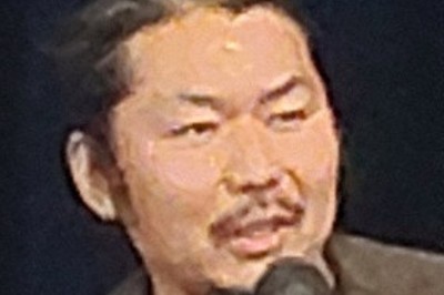 神戸大の田中伸准教授＝鳥取県湯梨浜町中央公民館で、阿部浩之撮影