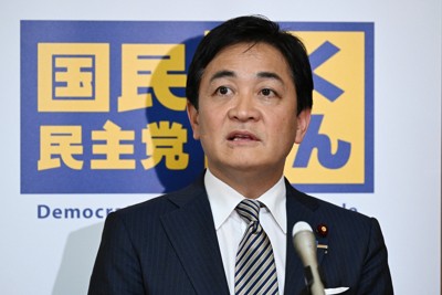 衆院予算委員会での質疑を終え、2025年度補正予算への賛成を表明する国民民主党の玉木雄一郎代表＝国会内で2025年12月10日午後2時47分、平田明浩撮影