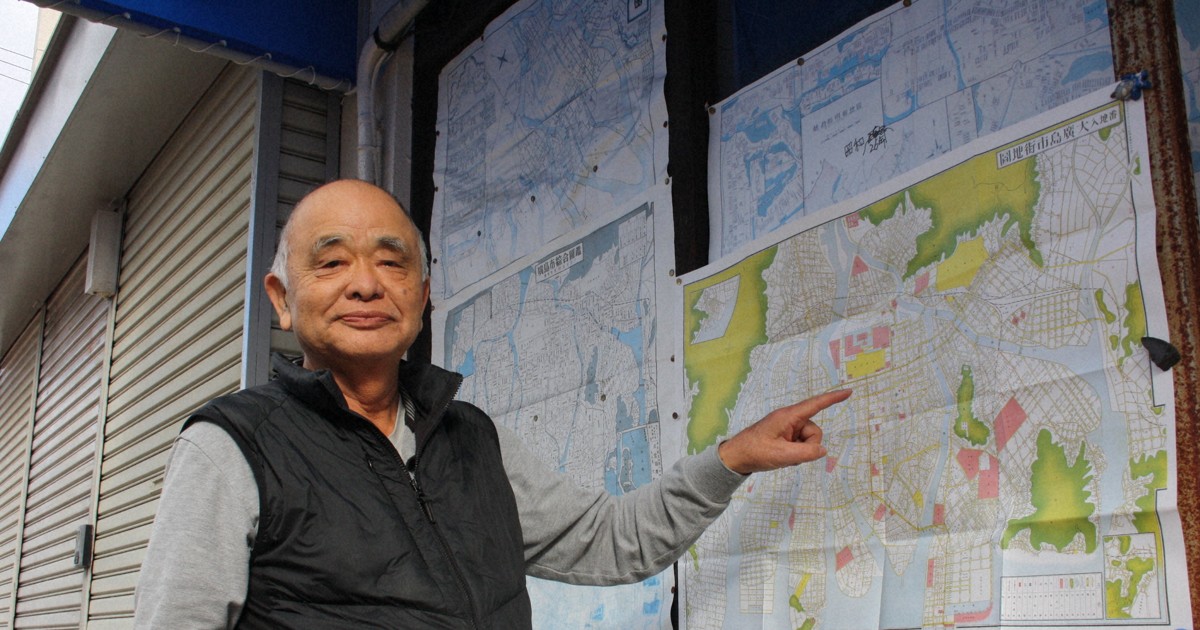 ヒロシマの座標軸：復刻地図が伝える街の記憶 老舗古書店の思いと若い