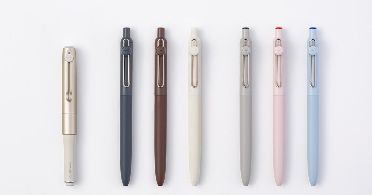 プレスリリース：『uniball ZENTO 0.7mmボール』3モデル新登場 2025年