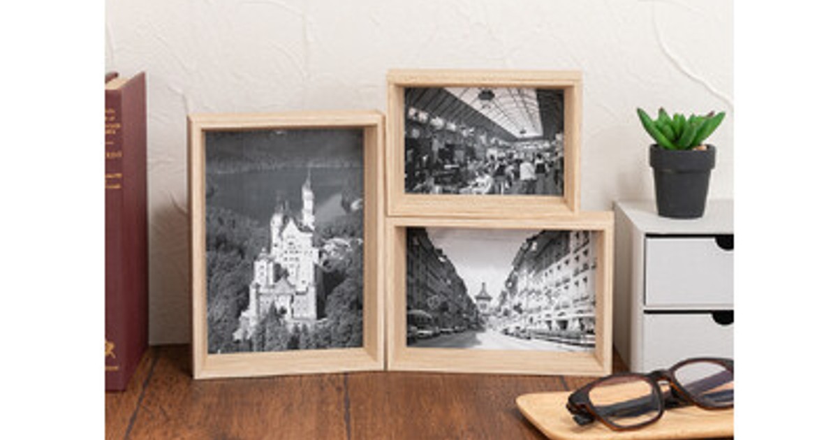 Isabel Cabanillas　フォトフレーム　新品未使用 プレスリリース：安定感あり自立するフォトフレーム「ソロフレーム