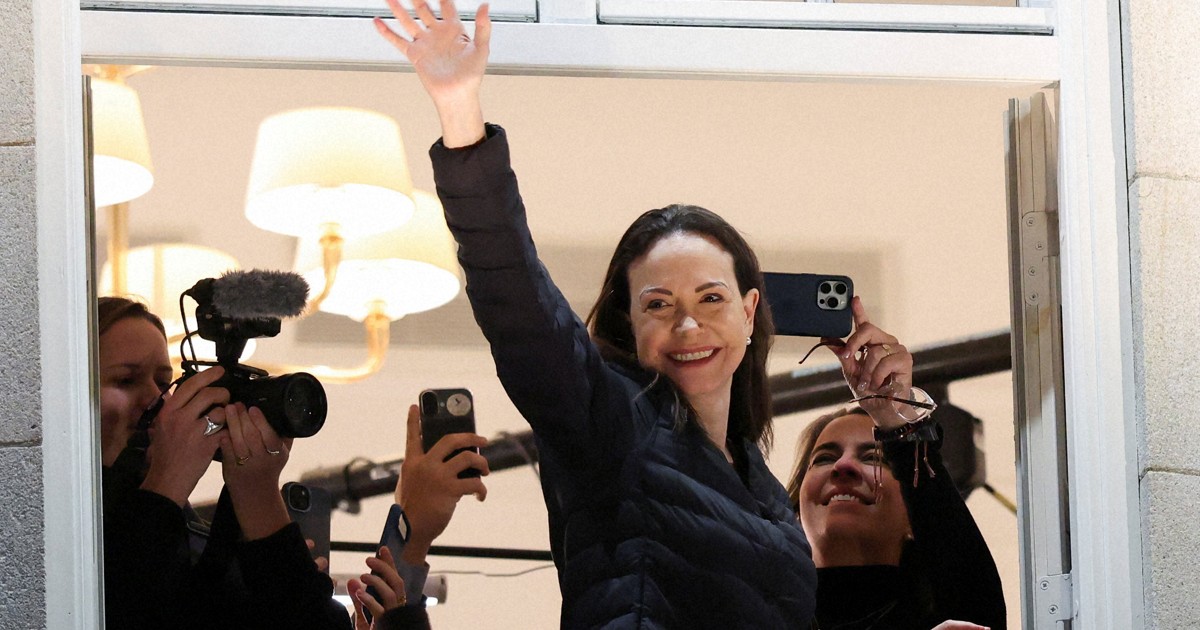 変装し漁船でベネズエラ脱出 ノーベル平和賞マチャド氏、オスロ到着