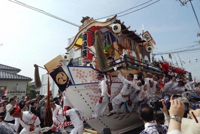 茨城県・常陸大津の御船祭（文化庁提供、共同）