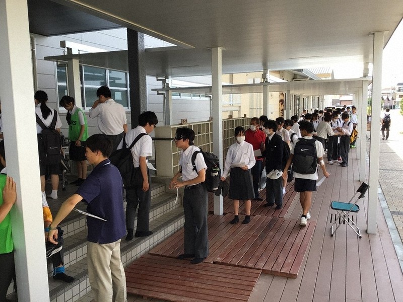 松阪・鎌田中「ぼうさい甲子園」W受賞 中学生部門 避難所運営、リアル