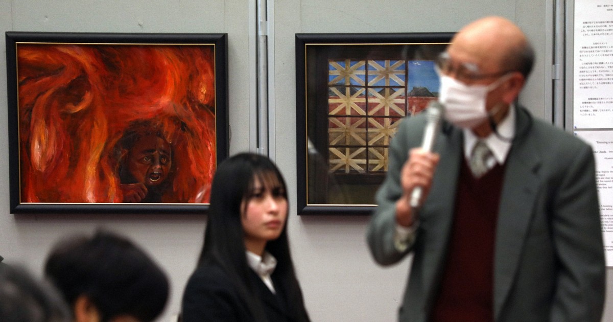後世へ残す原爆の絵 広島・基町高生、新作含む35点展示 [写真特集1/12