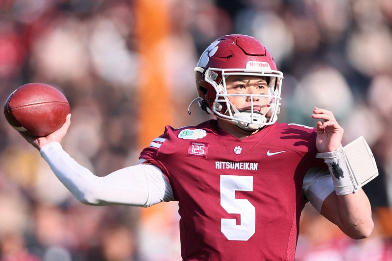 パスで流れ引き寄せランで圧倒 立命大QB竹田2TD 甲子園ボウル | 毎日新聞