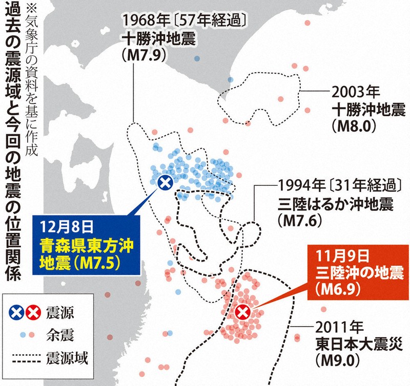 追跡：青森震度6強 北国の冬、避難に課題 | 毎日新聞